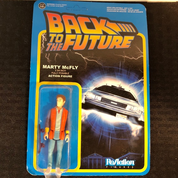 Unpunched Back To The Future: Marty Mcfly Reaction Figure - Picture 1 of 10